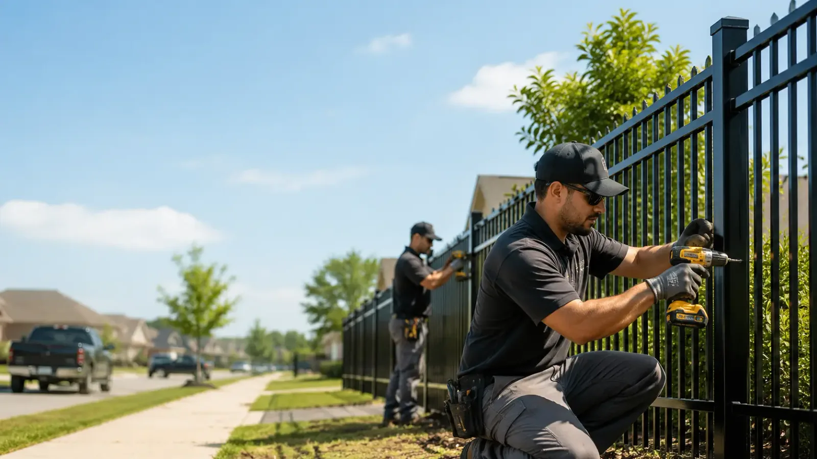 Metal Fence Installation in Monroe, ME